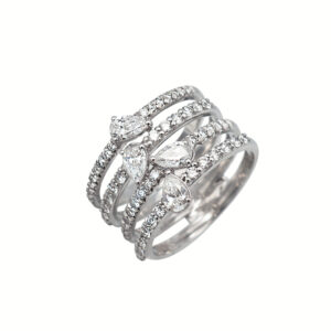 Diamond Ring Teardrop 02